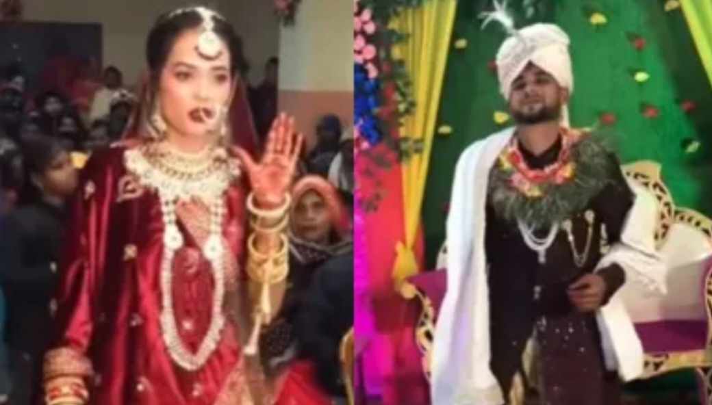 शादी में दूल्हा-दुल्हन की धमाकेदार एंट्री, डांस वीडियो हुआ वायरल | सोशल मीडिया पर मचा बवाल