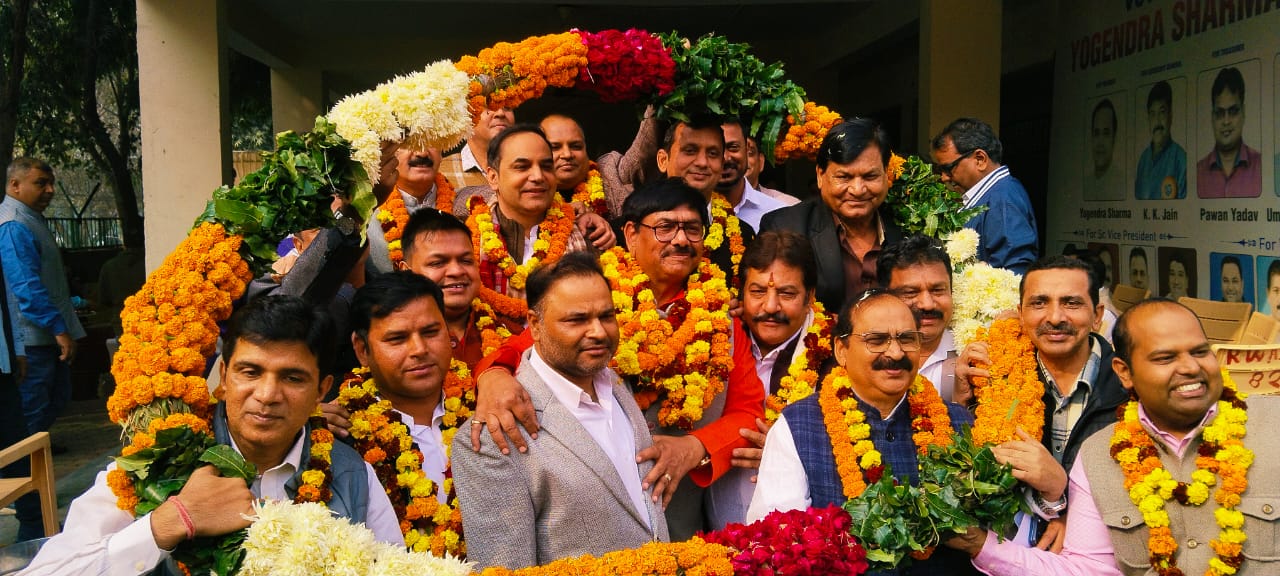 योगेंद्र शर्मा एवं के.के. जैन पैनल के सभी उम्मीदवार निर्विरोध विजयी घोषित